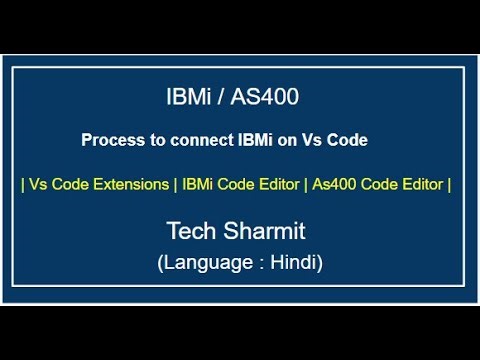 IBMi (AS400) - ibmi on vs code | as400 on vs code | rpgle on vs code | ibmi code editor | rpg editor