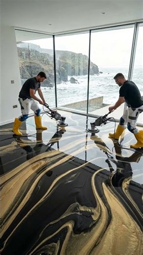 INCROYABLE RÉSULTAT DU SOL LUXE EN EPOXY