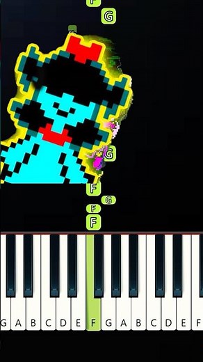 Petal Dance (DELTARUNE Chapter 5)(EASY Piano Tutorial)
