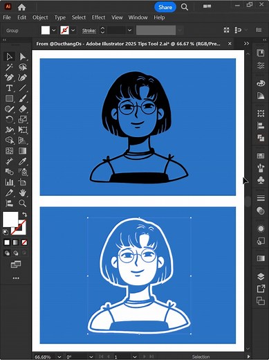 Adobe Illustrator 2025 - Tips for Icon Mascots