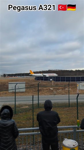 Pegasus A321 taking off from Frankfurt Airport 🇹🇷🇩🇪