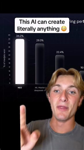 Maverick Maltin | AI & ChatGPT on Instagram: "Comment “NEO” and I’ll DM you a link 👇 This new AI just outperformed ChatGPT and Deepseek and hardly anyone is talking about it… It’s called NEO and it’s the worlds first autonomous machine learning system capable of building literally anything. #ai #aitools #neo #machinelearning #chatgpt"