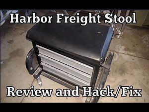 Review: Harbor Freight Mechanics Roller Stool
