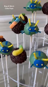 These bug & worm cake pops are so much fun for a garden or outdoor themed party! 🪲🐞🪱🐛 The bugs take a little longer to make but the worms are super fast and easy using crushed and Trolli gummy worms. Use link in bio for 15% discount on Neon Yolk sprinkles! 🎉 #baking #worms #treats #fyp #dessert #bugs #nature #cakepoptutorial #LearnOnTikTok #cakepops #cake #food #caketok | Confections by Crystal
