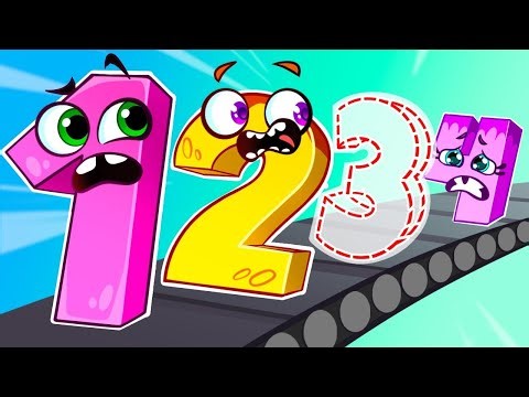 Learn Numbers Song | Count To Ten | Educational Caroons for Kids & Nursery Rhymes