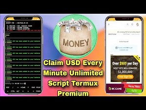 Auto Claim Faucet Every Minute USD Unlimited Script Termux Claiming