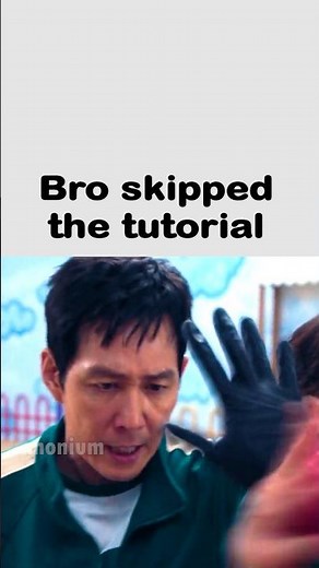 "Skip tutorial" 😭