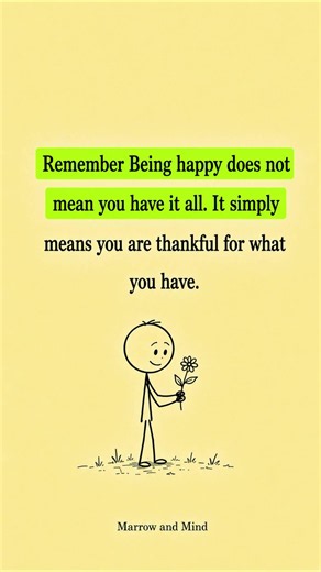 The Secret to Happiness | A Powerful Quote #lifelessons #selfimprovement #personalgrowth