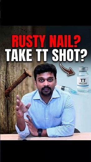 Rusty Nail Injury: Do You Need a Tetanus Shot?