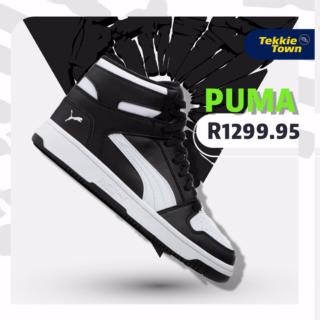 Up your game in the new PUMA Rebound LayUp. Inspired by classic court styles, the Rebound LayUp is a new interpretation of the mid-cut basketball trainer. The full synthetic leather upper combined with a mid-cut padded collar and tongue ensures a comfortable and supportive fit. Perforations on the vamp and classic PUMA Formstrip branding create an iconic basketball look while the SoftFoam sockliner provides superior cushioning and optimal comfort with every step. Get the #Puma Rebound Lay-Up for