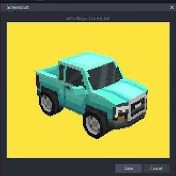 How To Record Spinning, Pixelated GIFs! | Blockbench #shorts
