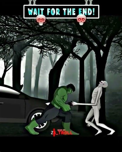 Hulk vs scp096 || W bro 🔥||