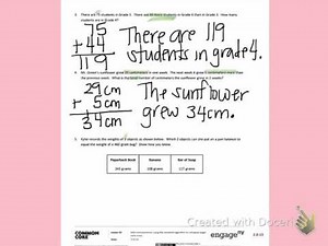Engage NY Third Grade Module 2 Lesson 15 back