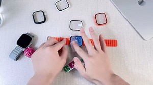 18 Pack PC Screen Protector Case Compatible with Apple Watch Series 10 11 42mm with Built-in Tempered Glass Screen Protector, Full Coverage Bumper