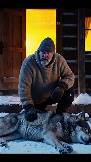 🐺 Alpha Wolf vs. Titan Grizzly Bear — Saved by Hermit 🏠