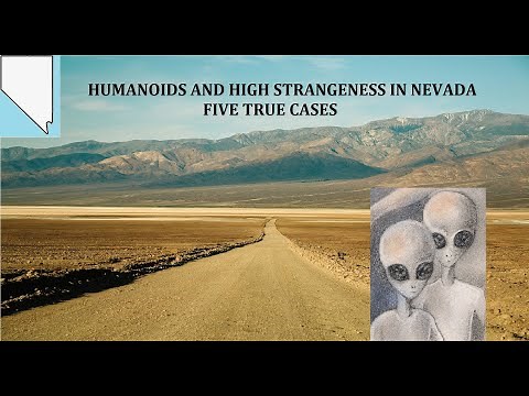 Humanoids and High Strangeness in Nevada: Five True Cases