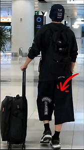 Jungkook Looks INSANE in All-Black Outfit🖤🔥#jungkook #btsv #bts #shorts