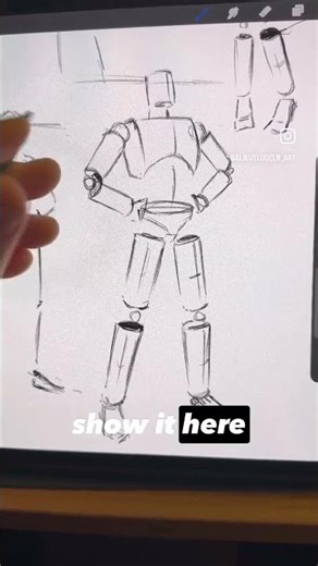 On drawing poses - #comicartist #making comics #indiecomics #howtodraw #gesturedrawing