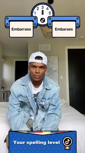 Never ask Carter to spell embarrass #fyp #foryou