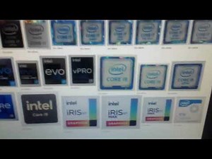 Intel Inside Stickers Computer Case Badges Collection