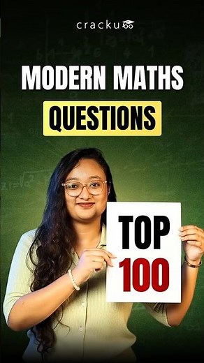 TOP 100 Modern Maths Questions for CAT 2025