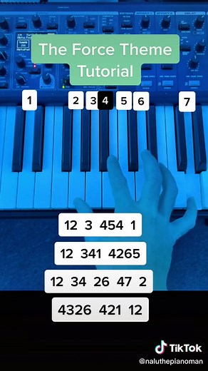Easy Star Wars Piano Tutorial: Learn The Force Theme