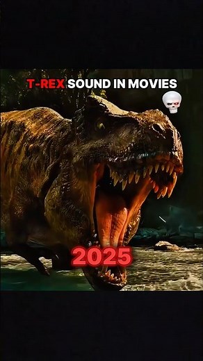 THE REAL T-REX ROAR 🦖 💀