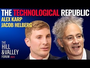 Palantir CEO Alex Karp | Forging the Technological Republic: Power, Purpose, & the New America