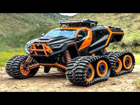 EPIC TRACKED VEHICLES FROM ANOTHER WORLD 🚀