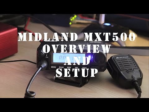 Midland MXT500 Overview and Setup