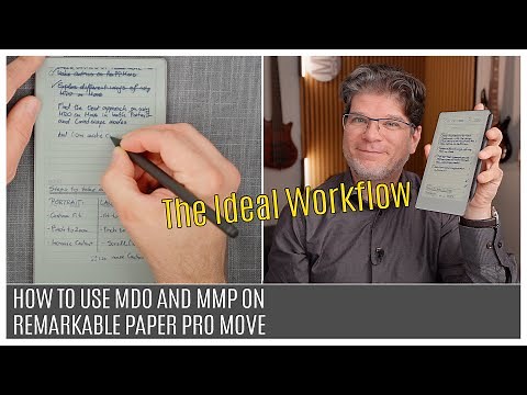 How to Use MDO & MMP on Remarkable Paper Pro Move? | The Ideal Workflow