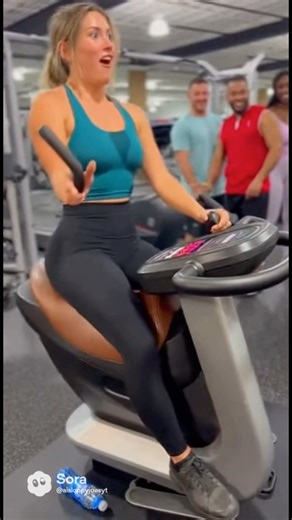 Ladies Unable To Use New Equipment At Gym - Hilarious Ending #gymshorts
