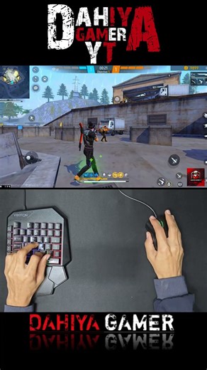Mastering Free Fire: Keyboard and Mouse Gameplay with Handcam