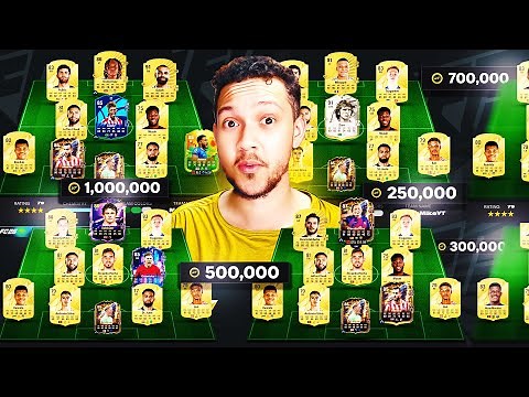 I BUILD YOUR TEAMS! FC 26 100K, 150K, 500K, 600K, 1M, 1.5M, 3M SQUAD BUILDER