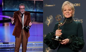 Emmy Awards 2025: Seth Rogen, Jean Smart take home early trophies