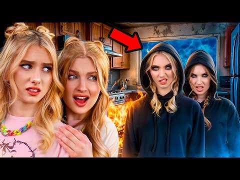 My twin sister has gone evil! Her evil twin is controlling my life.