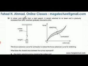19 - 9702_w19_qp_12 : Deformation, Force-Extention Graph - Mega Lecture