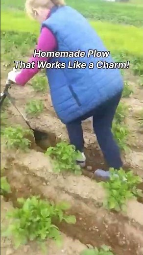 Homemade Plow That Works Like a Charm!