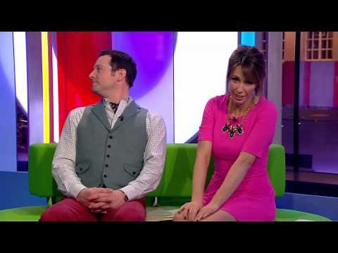 Alex Jones Pink Dress and Sheer Tights