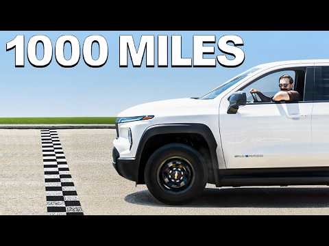 Can We Drive 1,000 MILES On ONE CHARGE?