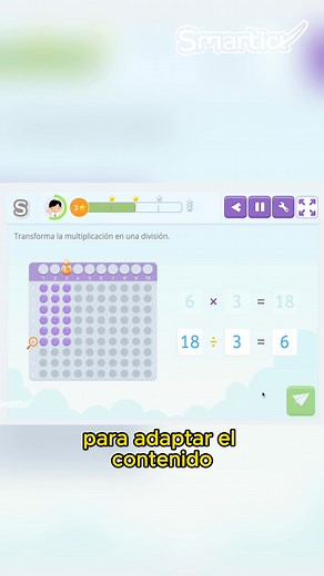 Con el Método Smartick, nos encargamos de que repasen de una forma divertida, basándonos en 3 pilares fundamentales: ✅ Sin ayuda de los padres ✅ Solo 15 minutos al día ✅ Inteligencia artificial El Método Smartick se adapta a la capacidad y ritmo de cada niño para que siempre trabajen de manera óptima. Además, siempre estarás informado sobre su evolución, con informes diarios de su sesión de matemáticas y acceso exclusivo a una web privada o web de padres😮 | Smartick