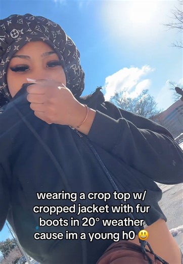 Embracing Crop Tops in Cold Weather Styling