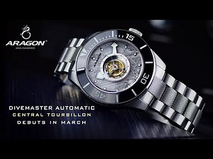 ARAGON® Divemaster Central Tourbillon Automatic
