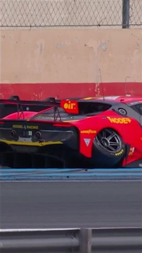 Wheel comes loose mid race ⚠️