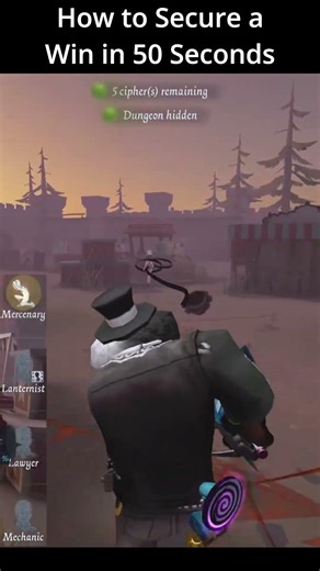 How to Secure a Win in 50 Seconds 【#IdentityV】 and 【#IDV】