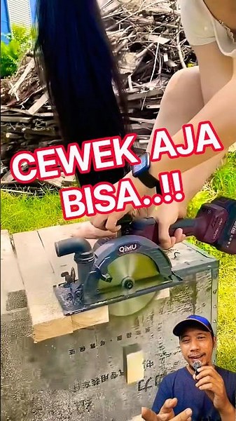 Cutting wood is practical and easy with just a cordless circular saw
