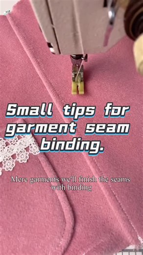 Small tips for garment seam binding. Wholeheartedapparel#sewinglife #machinerepair #toolsofthetrade #sewingtools #machinerytok #repairvideo #fixitwithme #behindthescenes #smallbusinessowner | Pei Xian