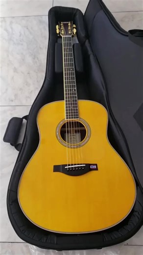 雅马哈（YAMAHA）全单吉他LLTA系列ARE电箱加振款民谣木吉他 LLTAVT[41英寸复古色]