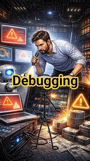 Debugging #softwareengineering #softwaredevelopment #artificialintelligence