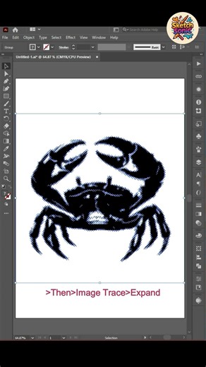 Easy Halftone Effect in Adobe Illustrator 🔥 #illustrator #illustratortips #adobe #designtips